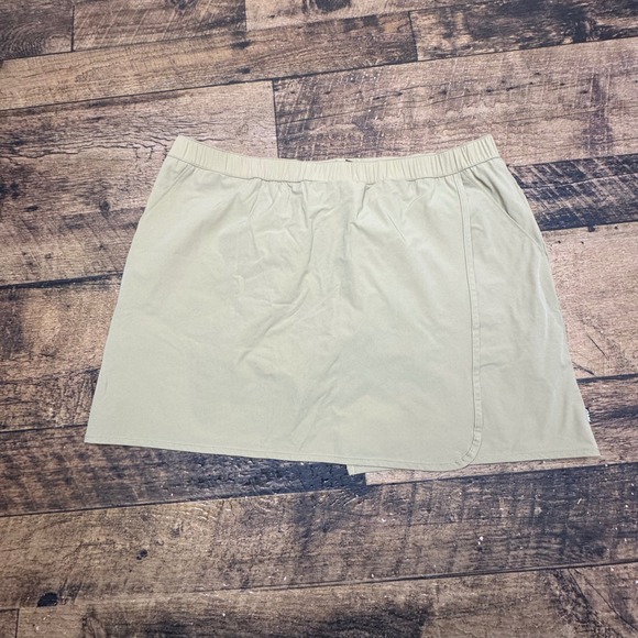 Mountain Khakis Rambler Skort Classic Fit‎ Pull On Casual XL EUC Lined - Picture 1 of 7